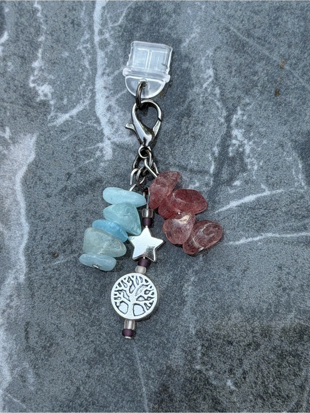 Gemstone dust plug Charm | USB Type C | Anti Dust Plug | kindle | Phone Charm |